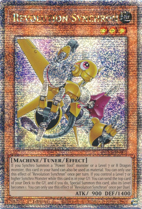 Revolution Synchron [DUNE-EN002] Quarter Century Secret Rare | Jomio and Rueliete's Cards and Comics