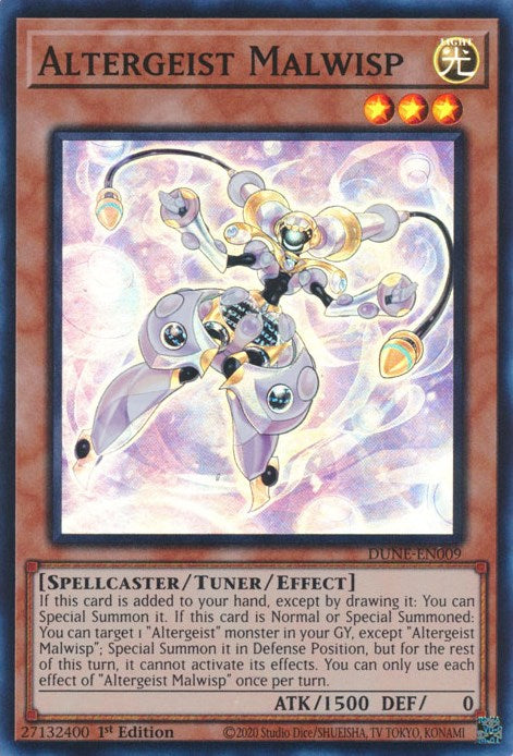 Altergeist Malwisp [DUNE-EN009] Super Rare | Jomio and Rueliete's Cards and Comics