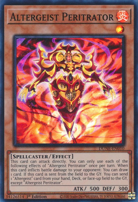 Altergeist Peritrator [DUNE-EN010] Super Rare | Jomio and Rueliete's Cards and Comics