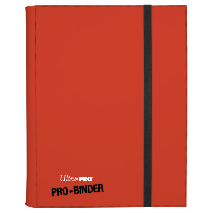 Ultra PRO: 9-Pocket Side-Loading PRO-Binder (Red) | Jomio and Rueliete's Cards and Comics