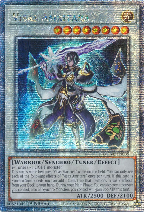 Visas Amritara [DUNE-EN039] Quarter Century Secret Rare | Jomio and Rueliete's Cards and Comics