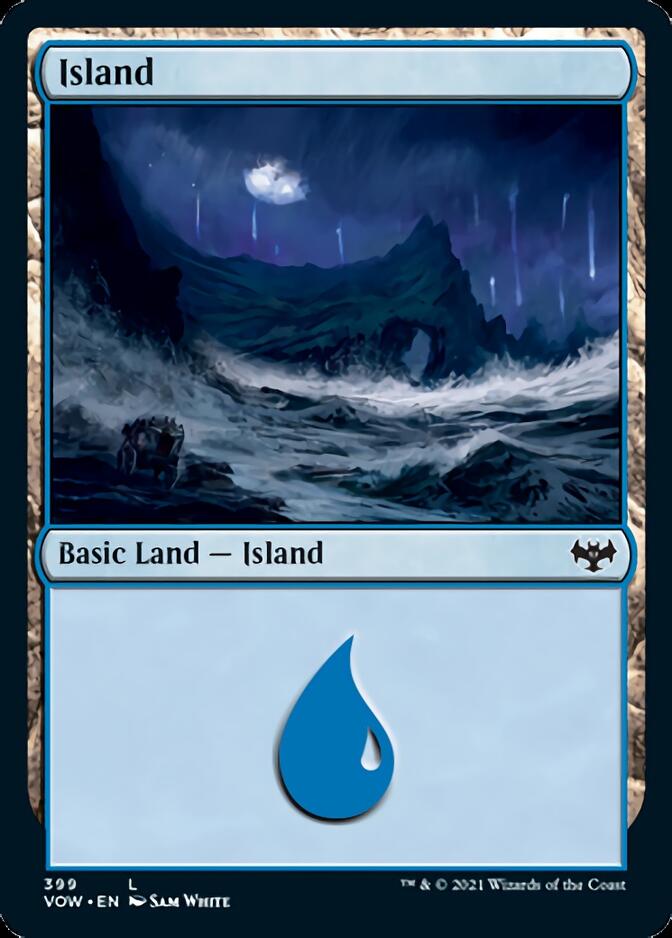 Island (399) [Innistrad: Crimson Vow] | Jomio and Rueliete's Cards and Comics