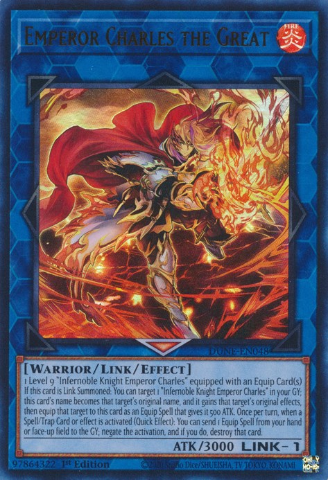 Emperor Charles the Great [DUNE-EN048] Ultra Rare | Jomio and Rueliete's Cards and Comics
