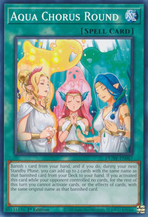 Aqua Chorus Round [DUNE-EN067] Common | Jomio and Rueliete's Cards and Comics