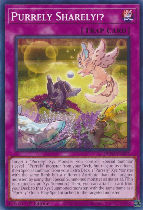 Purrely Sharely!? [DUNE-EN075] Common | Jomio and Rueliete's Cards and Comics