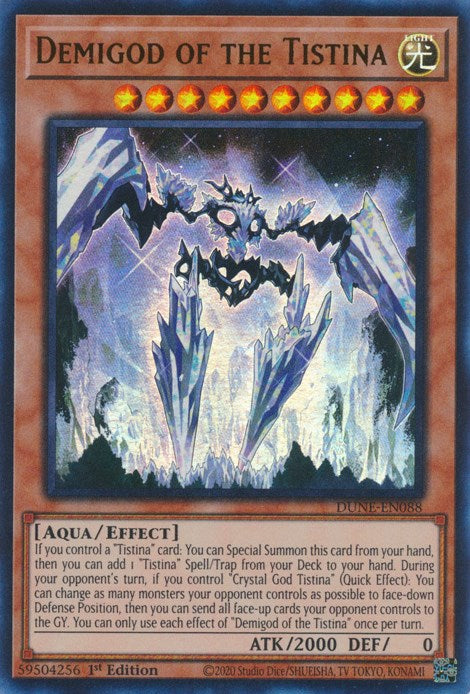Demigod of the Tistina [DUNE-EN088] Ultra Rare | Jomio and Rueliete's Cards and Comics
