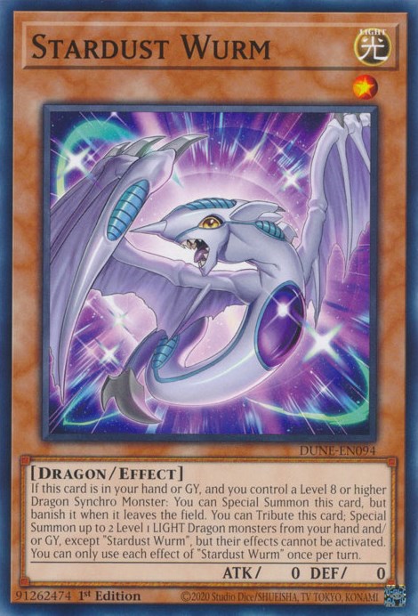 Stardust Wurm [DUNE-EN094] Common | Jomio and Rueliete's Cards and Comics