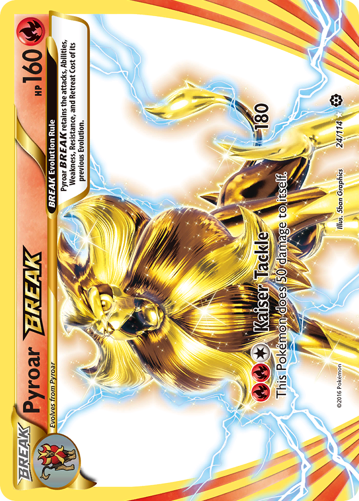Pyroar BREAK (24/114) [XY: Steam Siege] | Jomio and Rueliete's Cards and Comics