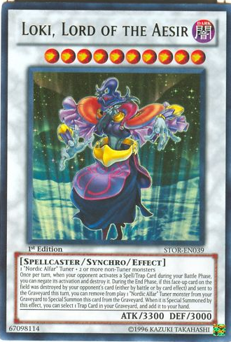 Loki, Lord of the Aesir [STOR-EN039] Ultra Rare | Jomio and Rueliete's Cards and Comics