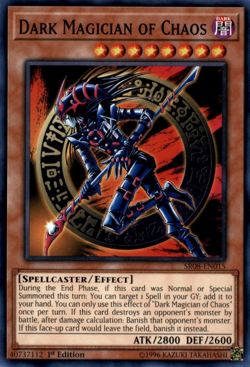 Dark Magician of Chaos [SR08-EN015] Common | Jomio and Rueliete's Cards and Comics
