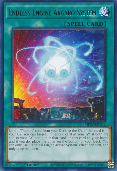 Endless Engine Argyro System [MP23-EN092] Rare | Jomio and Rueliete's Cards and Comics