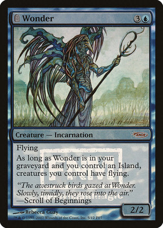 Wonder [Friday Night Magic 2007] | Jomio and Rueliete's Cards and Comics