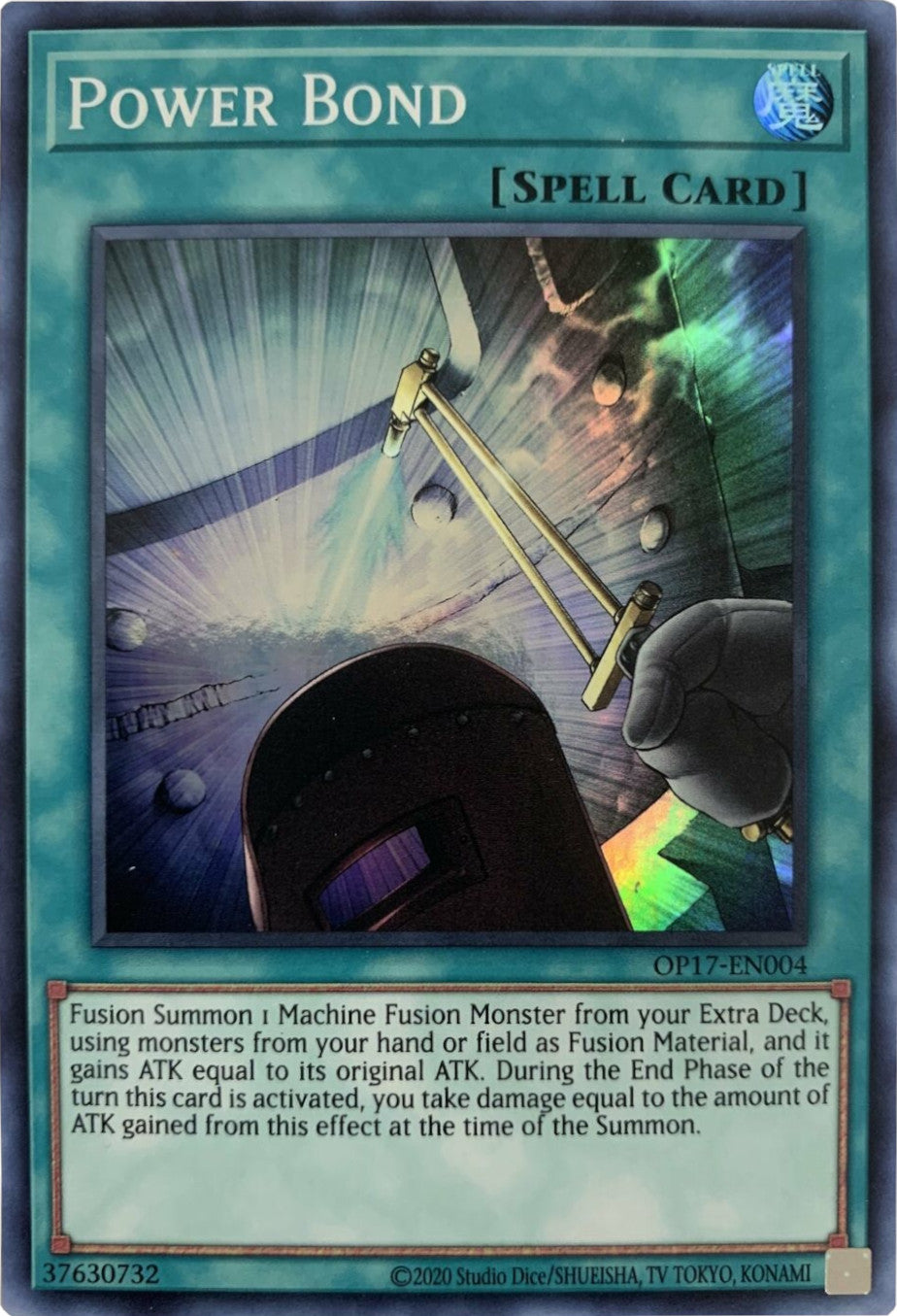 Power Bond [OP17-EN004] Super Rare | Jomio and Rueliete's Cards and Comics
