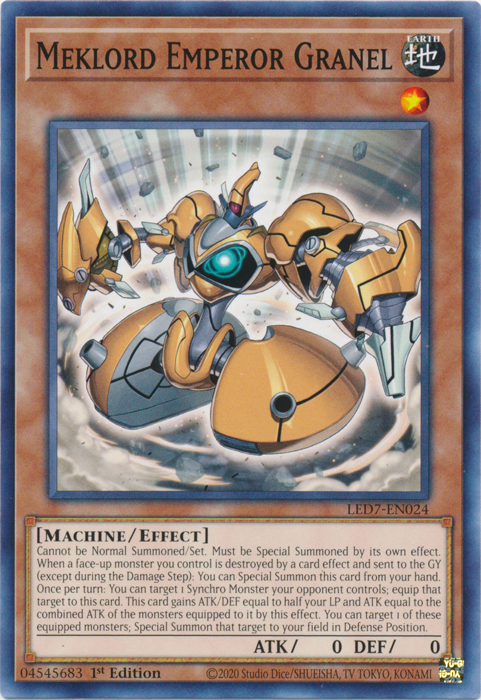 Meklord Emperor Granel [LED7-EN024] Common | Jomio and Rueliete's Cards and Comics