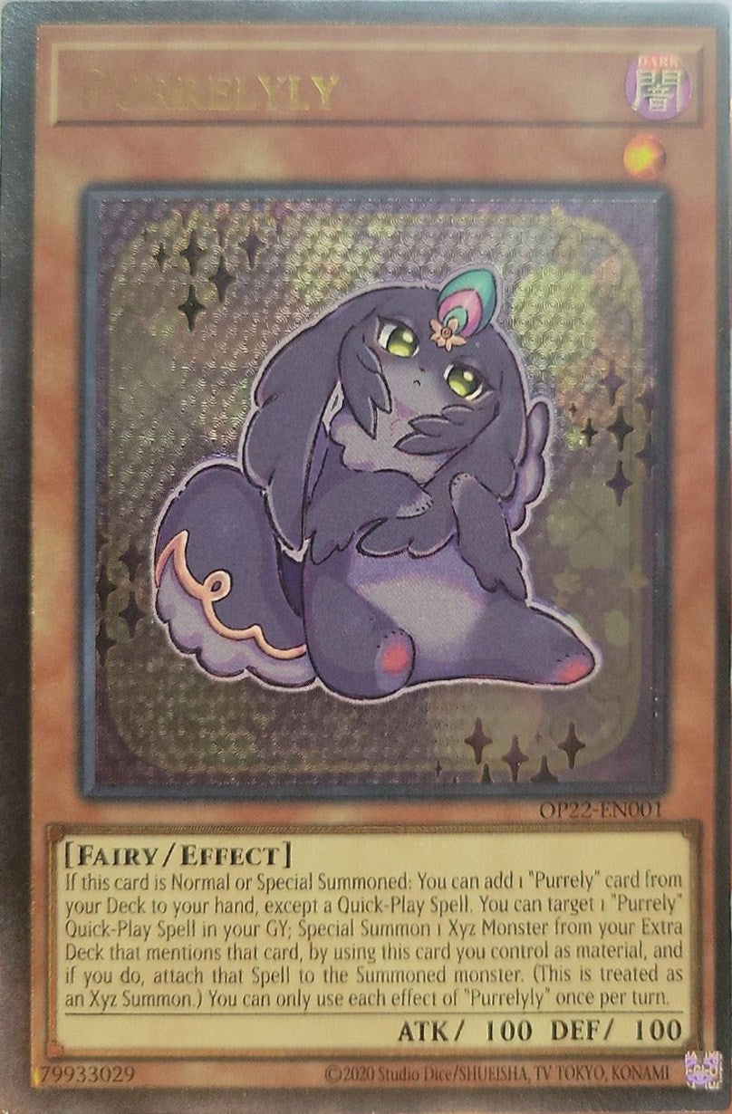 Purrelyly [OP22-EN001] Ultimate Rare | Jomio and Rueliete's Cards and Comics