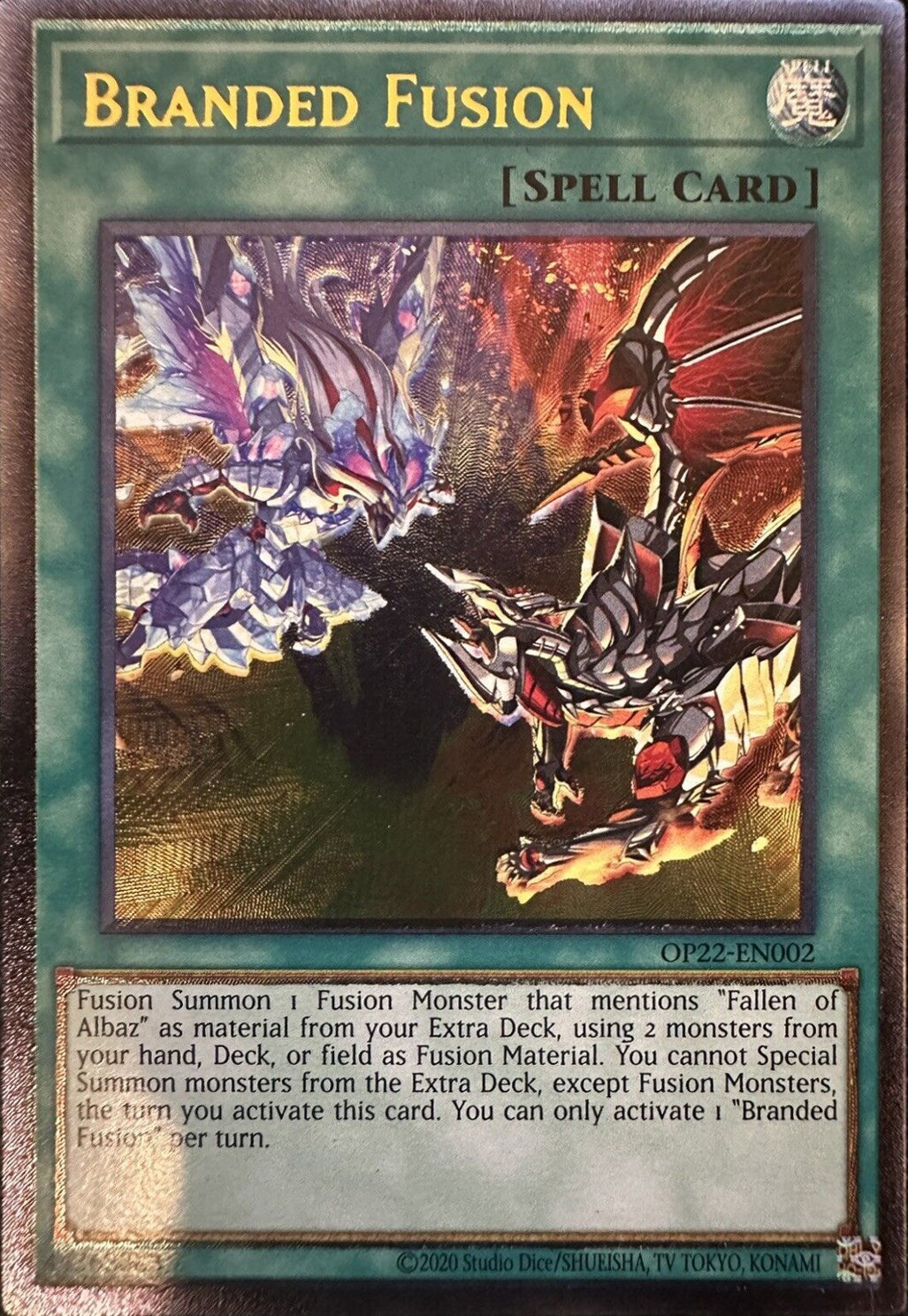 Branded Fusion [OP22-EN002] Ultimate Rare | Jomio and Rueliete's Cards and Comics