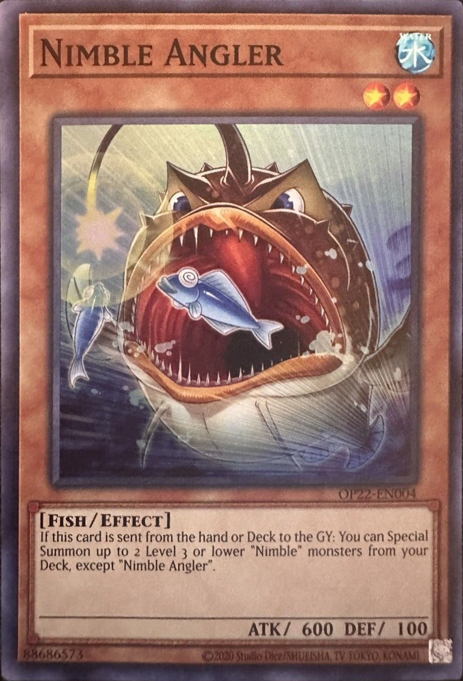 Nimble Angler [OP22-EN004] Super Rare | Jomio and Rueliete's Cards and Comics