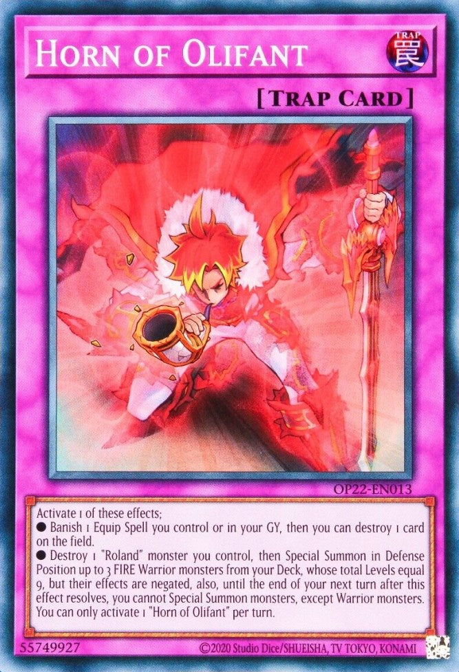 Horn of Olifant [OP22-EN013] Super Rare | Jomio and Rueliete's Cards and Comics