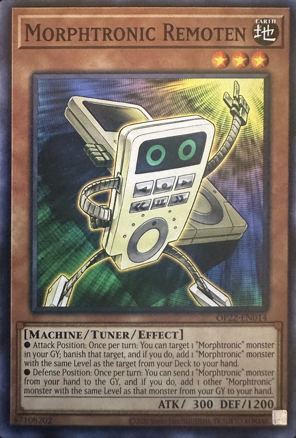 Morphtronic Remoten [OP22-EN014] Common | Jomio and Rueliete's Cards and Comics