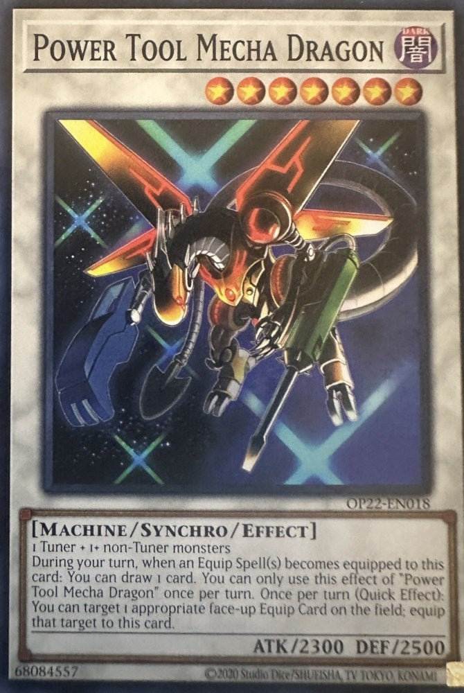 Power Tool Mecha Dragon [OP22-EN018] Common | Jomio and Rueliete's Cards and Comics