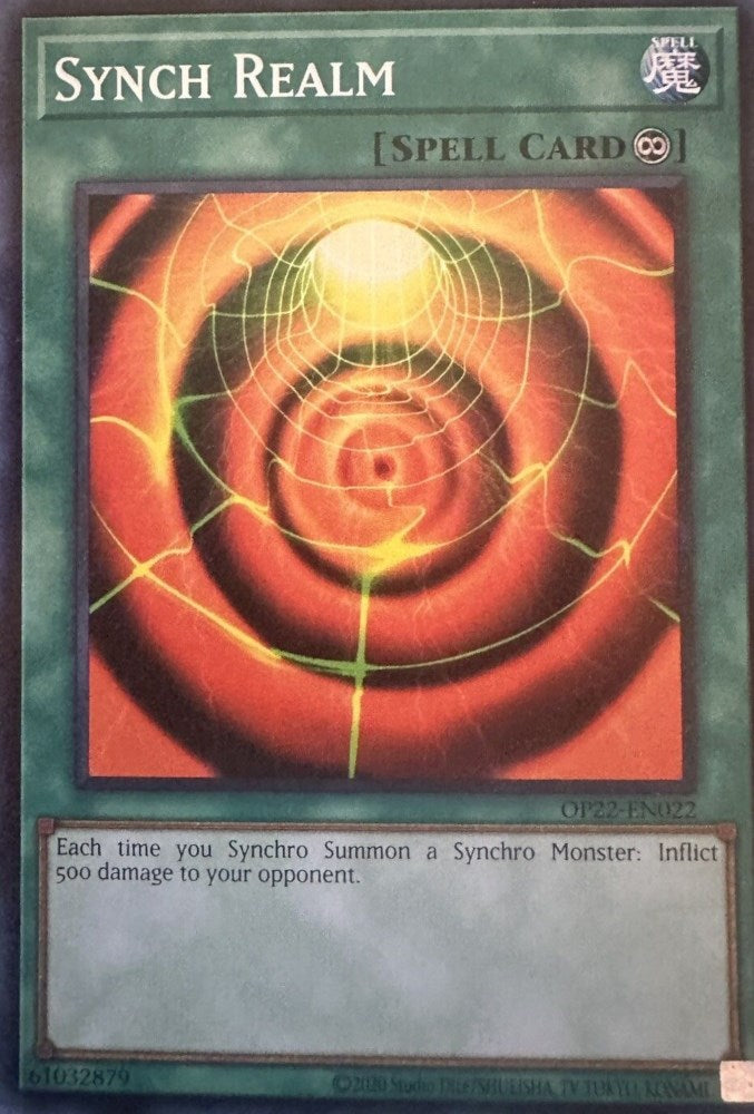 Synch Realm [OP22-EN022] Common | Jomio and Rueliete's Cards and Comics