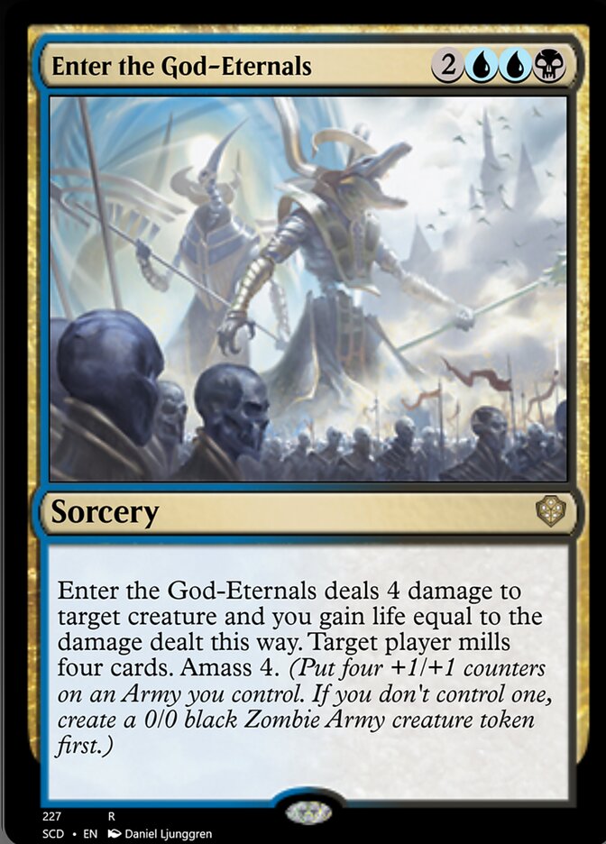 Enter the God-Eternals [Starter Commander Decks] | Jomio and Rueliete's Cards and Comics