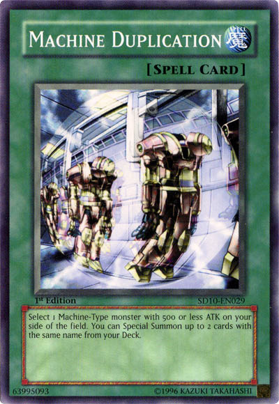 Machine Duplication [SD10-EN029] Common | Jomio and Rueliete's Cards and Comics