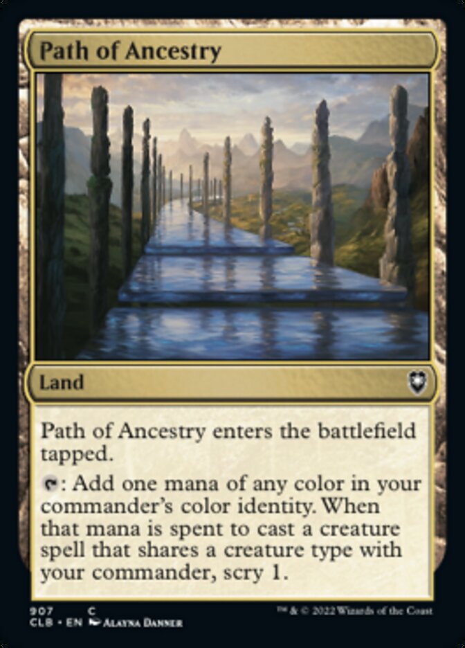 Path of Ancestry [Commander Legends: Battle for Baldur's Gate] | Jomio and Rueliete's Cards and Comics