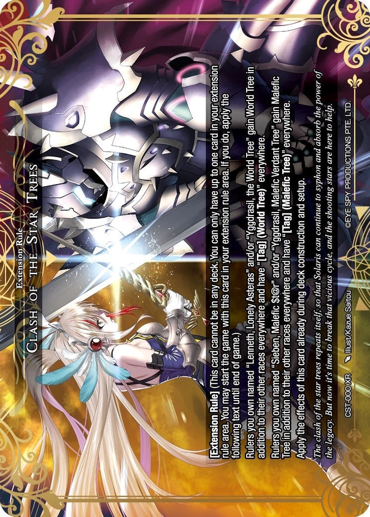 Clash of the Star Trees (CST-000 XR) [Clash of the Star Trees] | Jomio and Rueliete's Cards and Comics