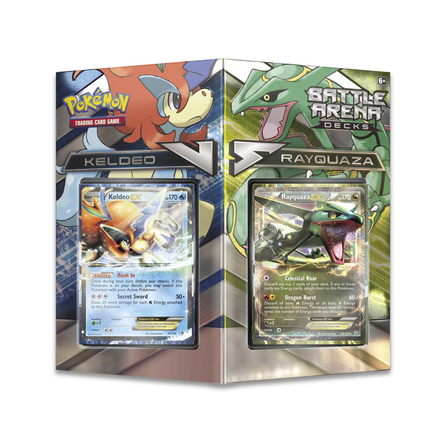 XY: Steam Siege - Battle Arena Decks (Rayquaza vs. Keldeo) | Jomio and Rueliete's Cards and Comics