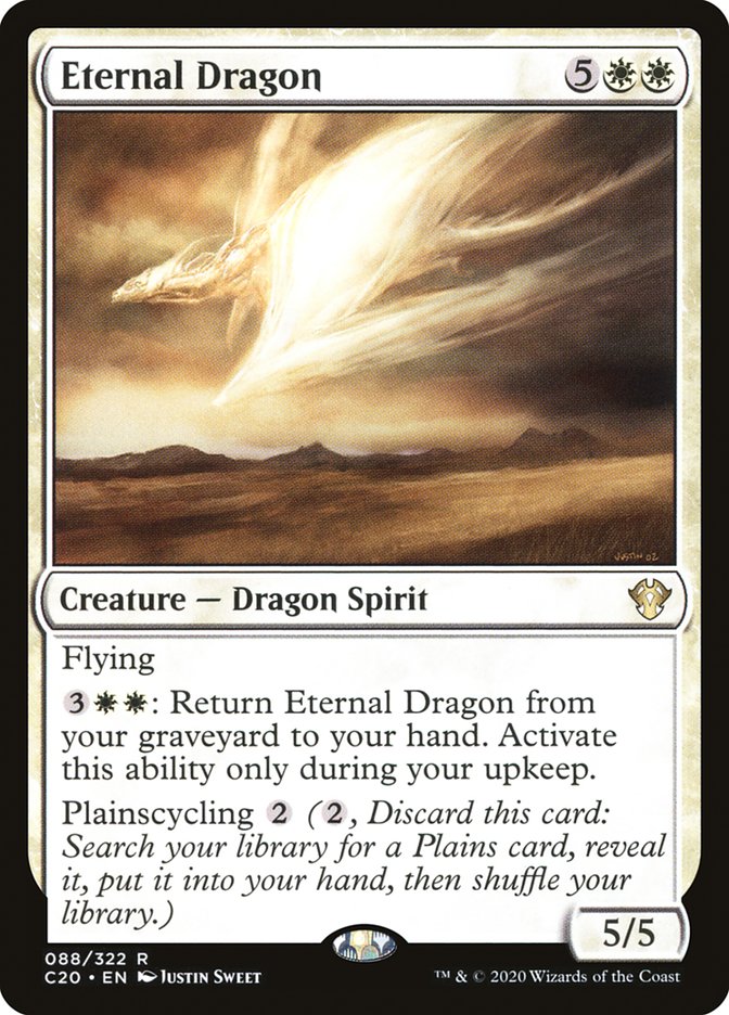 Eternal Dragon [Commander 2020] | Jomio and Rueliete's Cards and Comics