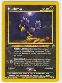 Murkrow (24/111) [Neo Genesis Unlimited] | Jomio and Rueliete's Cards and Comics