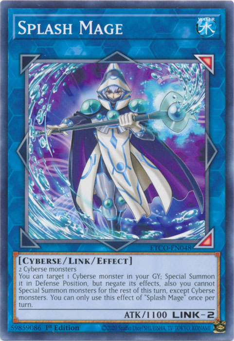 Splash Mage [ETCO-EN048] Common | Jomio and Rueliete's Cards and Comics