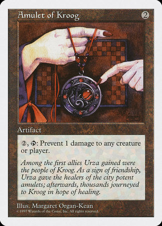 Amulet of Kroog [Fifth Edition] | Jomio and Rueliete's Cards and Comics
