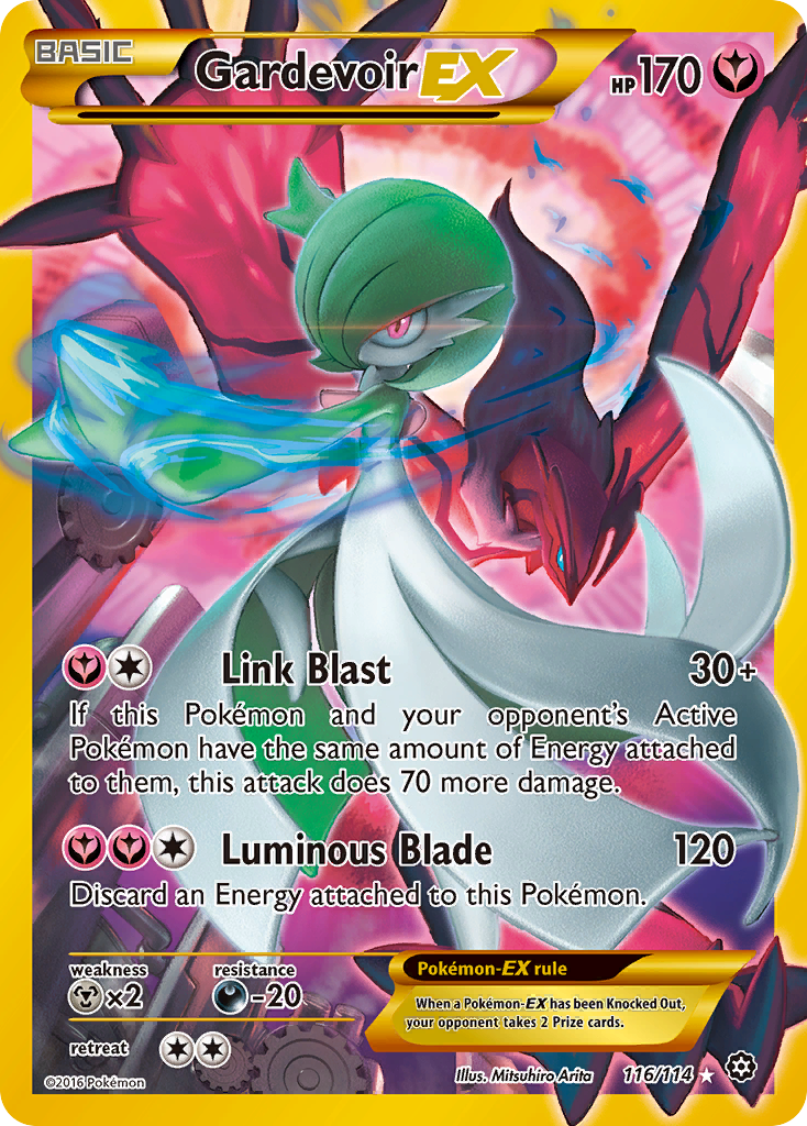 Gardevoir EX (116/114) [XY: Steam Siege] | Jomio and Rueliete's Cards and Comics