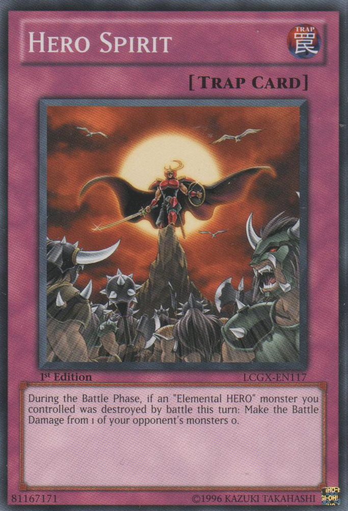 Hero Spirit [LCGX-EN117] Common | Jomio and Rueliete's Cards and Comics