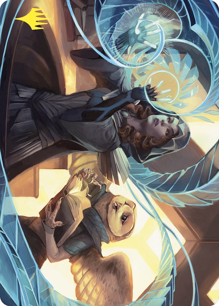 Personal Tutor Art Card (Gold-Stamped) [Commander Masters Art Series] | Jomio and Rueliete's Cards and Comics