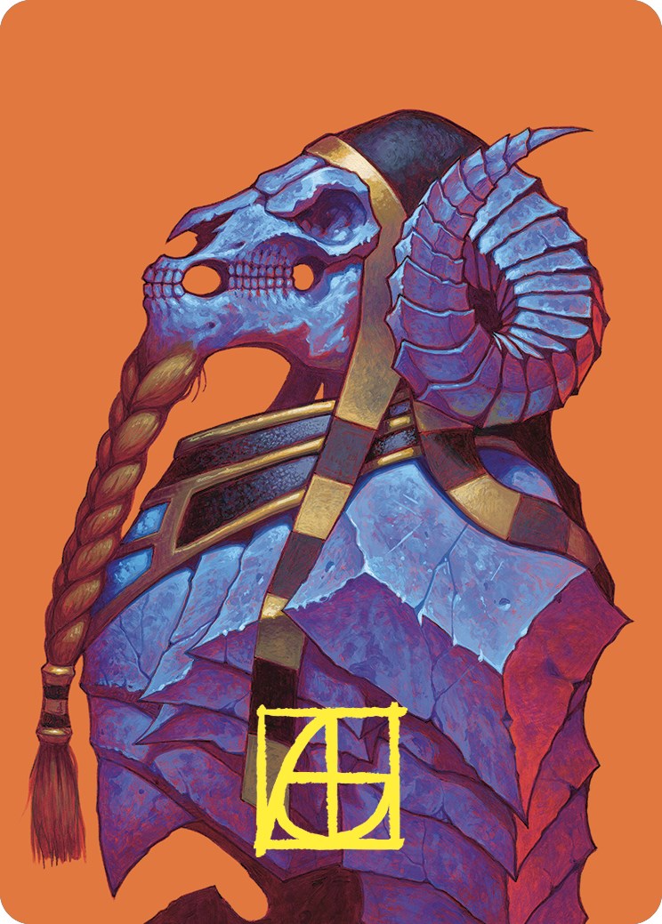 Neheb, the Eternal Art Card (Gold-Stamped Signature) [Commander Masters Art Series] | Jomio and Rueliete's Cards and Comics