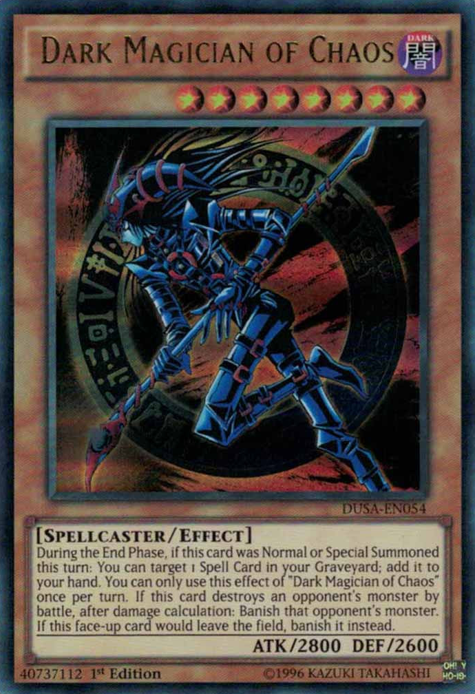 Dark Magician of Chaos [DUSA-EN054] Ultra Rare | Jomio and Rueliete's Cards and Comics