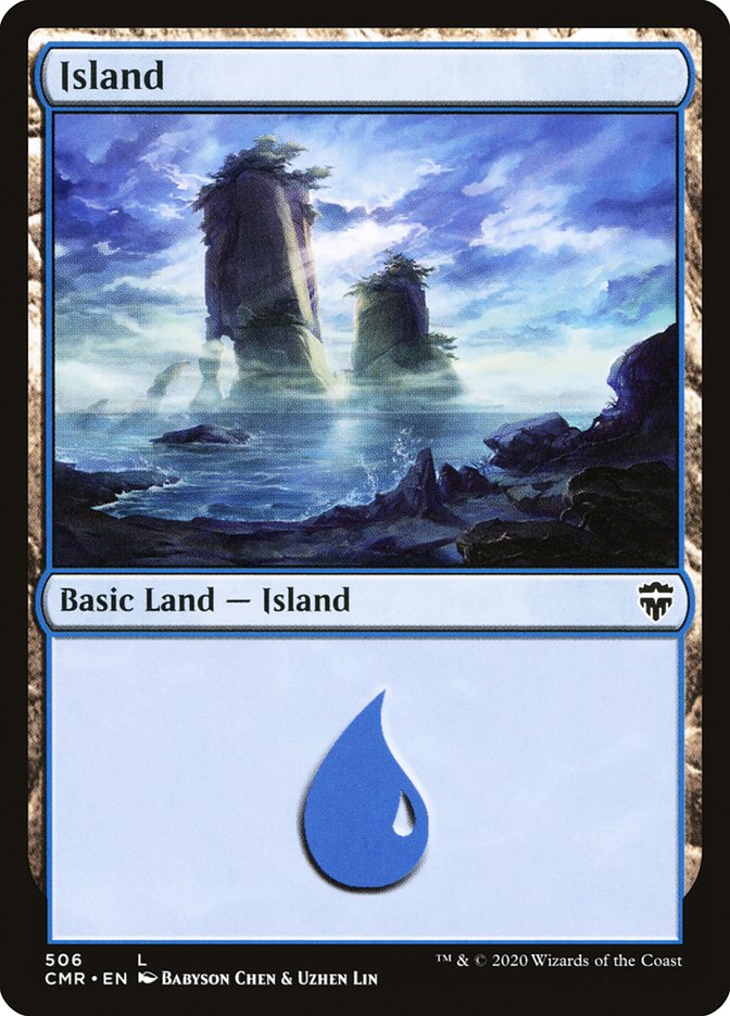 Island (506) [Commander Legends] | Jomio and Rueliete's Cards and Comics