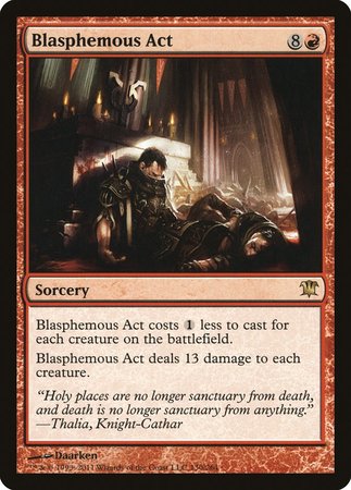 Blasphemous Act [Innistrad] | Jomio and Rueliete's Cards and Comics