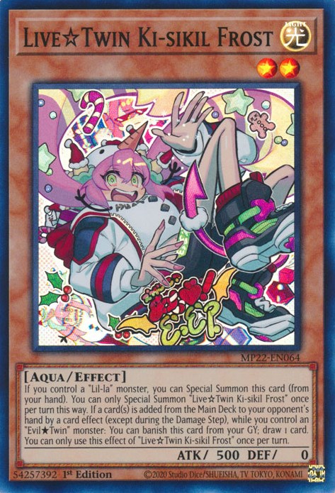 Live☆Twin Ki-sikil Frost [MP22-EN064] Super Rare | Jomio and Rueliete's Cards and Comics