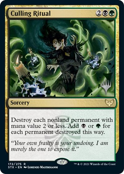 Culling Ritual (Promo Pack) [Strixhaven: School of Mages Promos] | Jomio and Rueliete's Cards and Comics