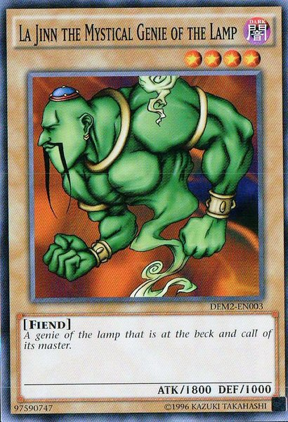 La Jinn the Mystical Genie of the Lamp [DEM2-EN003] Common | Jomio and Rueliete's Cards and Comics