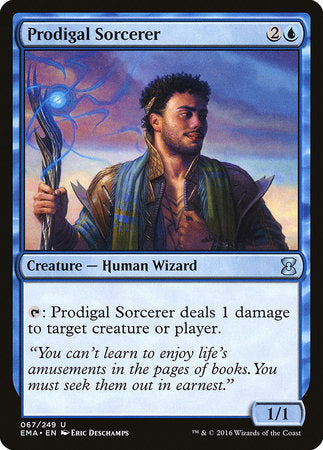 Prodigal Sorcerer [Eternal Masters] | Jomio and Rueliete's Cards and Comics