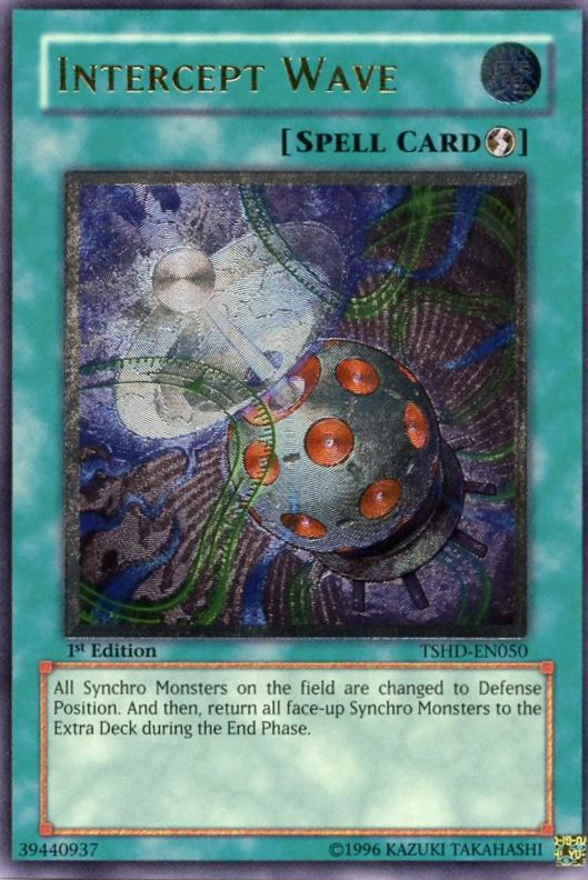 Intercept Wave (UTR) [TSHD-EN050] Ultimate Rare | Jomio and Rueliete's Cards and Comics