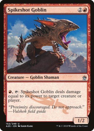 Spikeshot Goblin [Masters 25] | Jomio and Rueliete's Cards and Comics