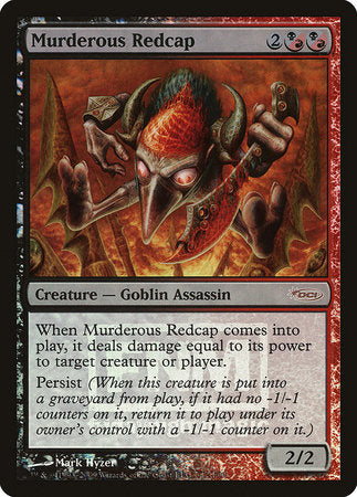 Murderous Redcap [Friday Night Magic 2009] | Jomio and Rueliete's Cards and Comics