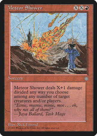 Meteor Shower [Ice Age] | Jomio and Rueliete's Cards and Comics