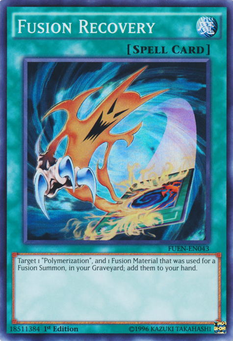 Fusion Recovery [FUEN-EN043] Super Rare | Jomio and Rueliete's Cards and Comics
